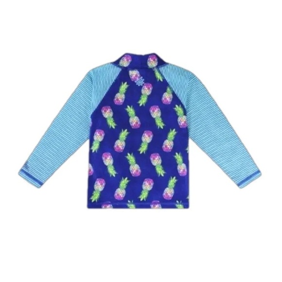 UV Skinz NWT Girls 3-piece Swim Set Pineapple Printed 3T Vacation Beach SPF - Picture 7 of 16